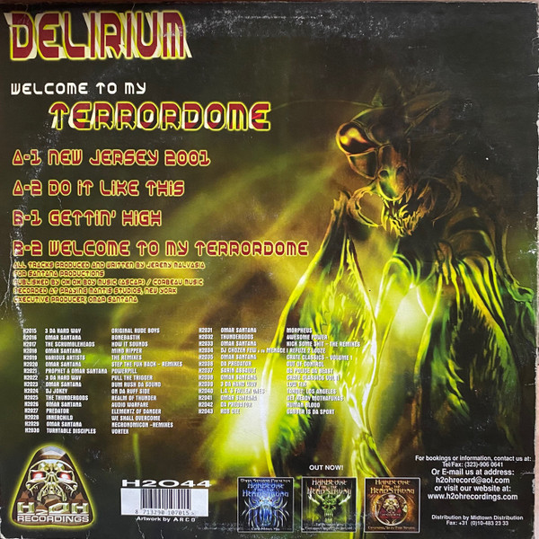 Welcome To My Terrordome back cover