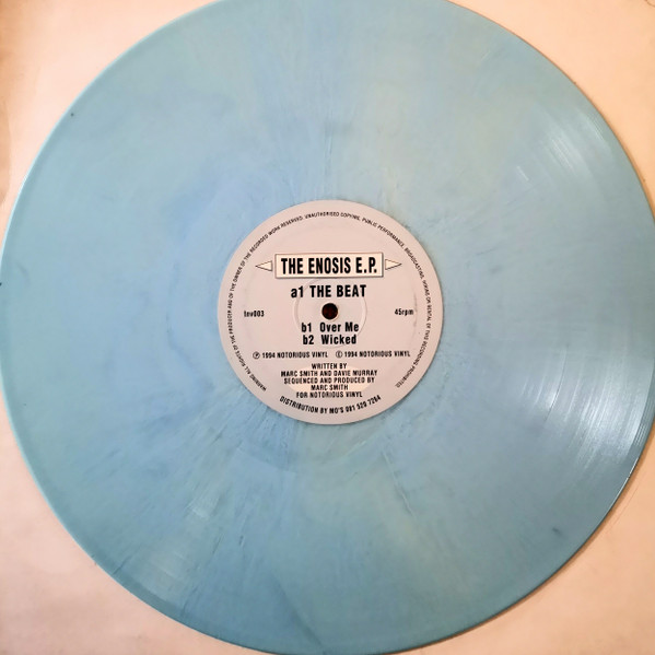 The Enosis E.P. back cover