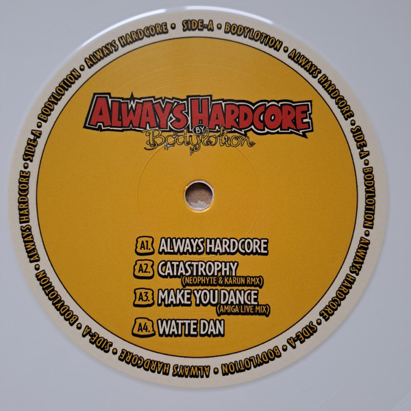 Always Hardcore front label