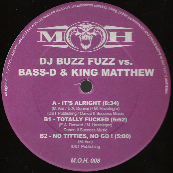 It's Alright front label