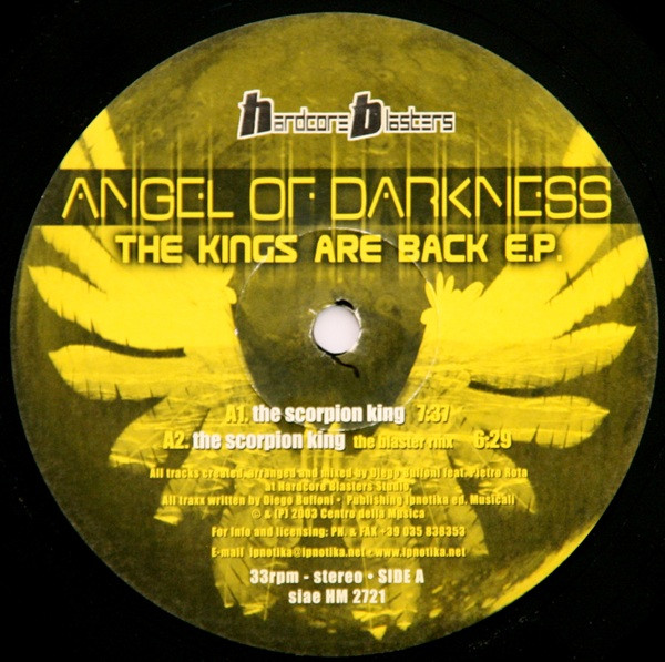 The Kings Are Back EP back cover