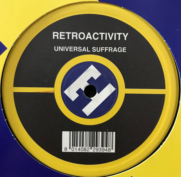 Universal Suffrage back cover