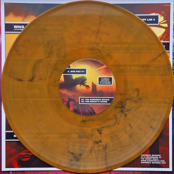 Who Is The Humanoid Knight Of Visions? back label