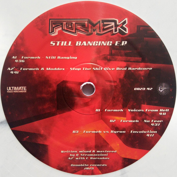 Still Banging EP back label