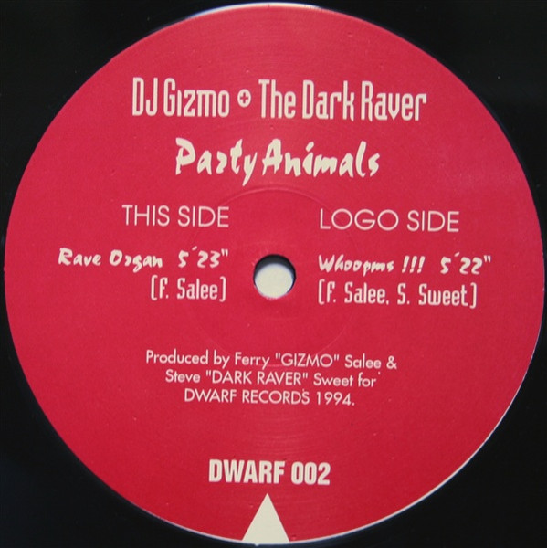 Party Animals back label