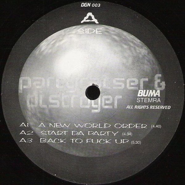 A New World Order front label