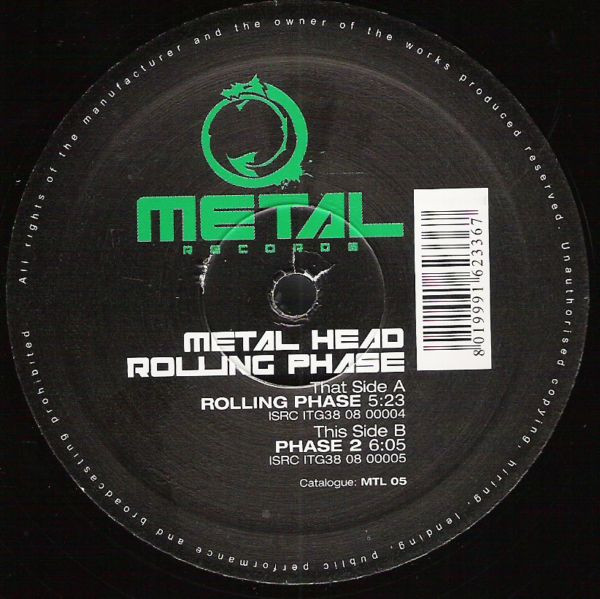 Rolling Phase front label