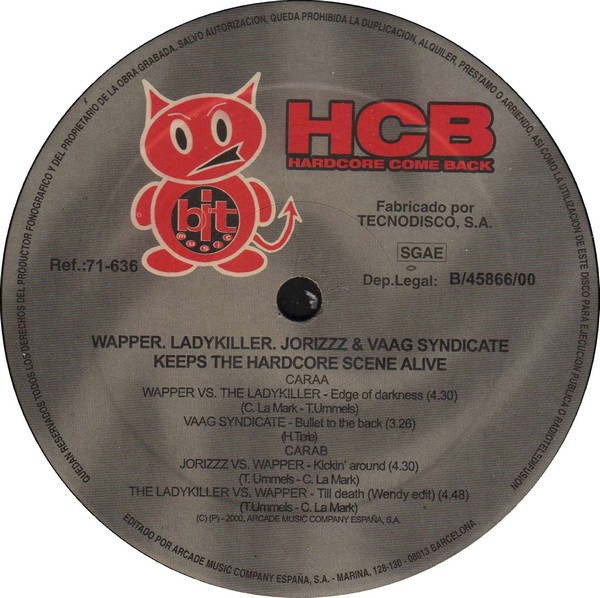 Keeps Tha Hardcore Scene Alive back label