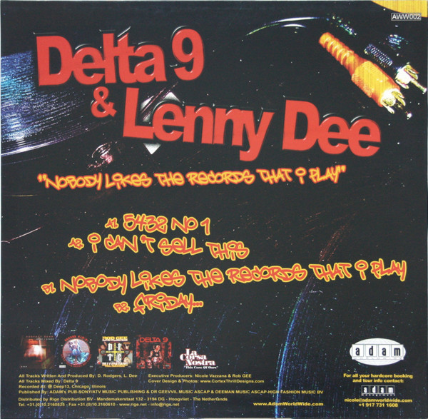 Nobody Likes The Records That I Play back cover