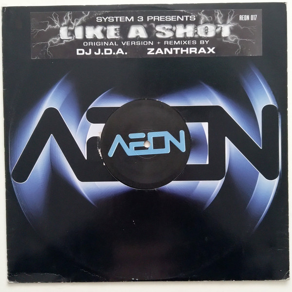 Like A Shot (Remixes) front label
