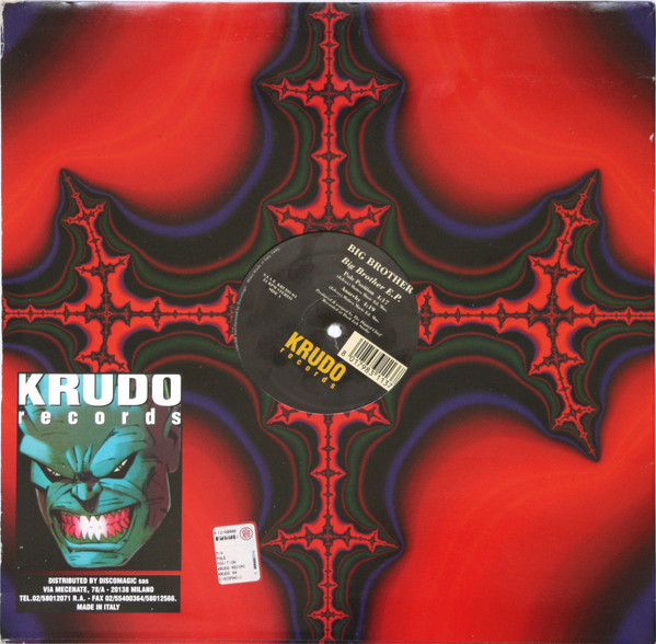 Big Brother E.P. back label