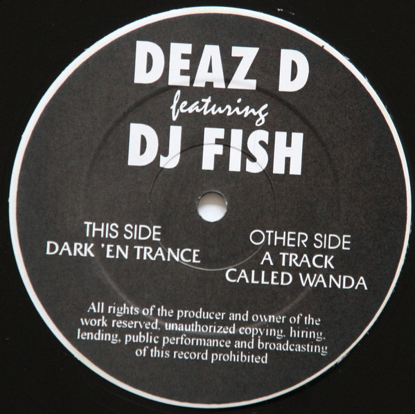 Dark En'Trance front label