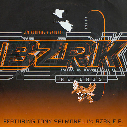 BZRK E.P. back cover