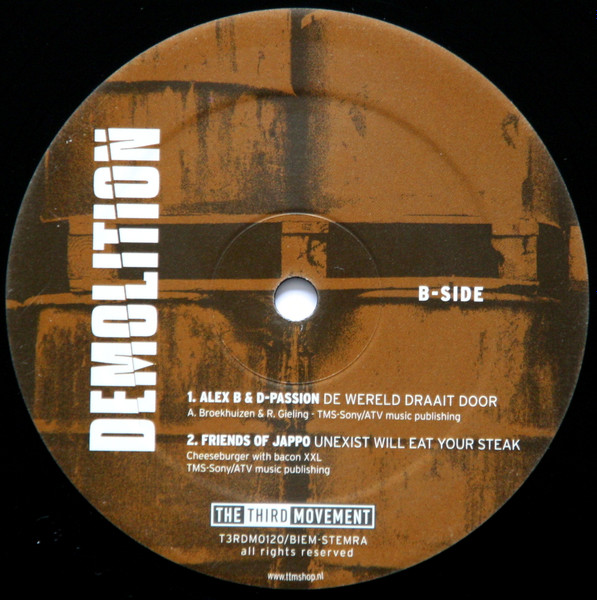 Demolition Part8 back label