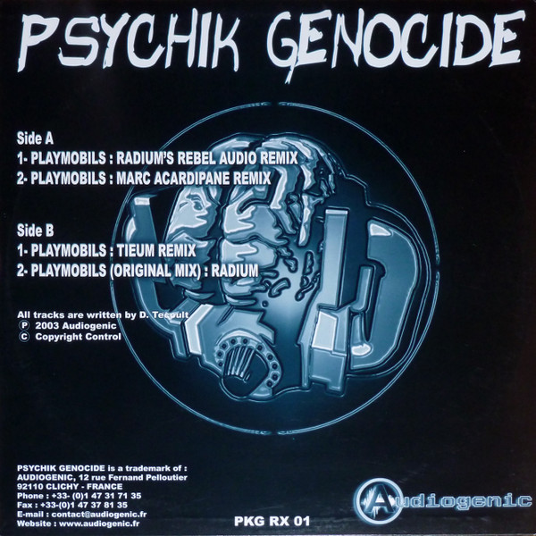 Playmobils (Remixes) back cover
