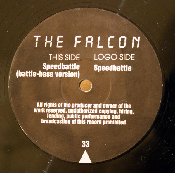 Speedbattle front label