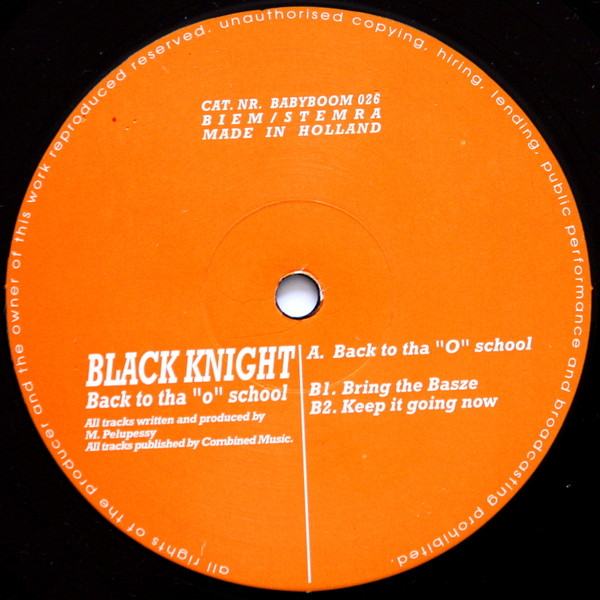 Back To Tha "O" School front label