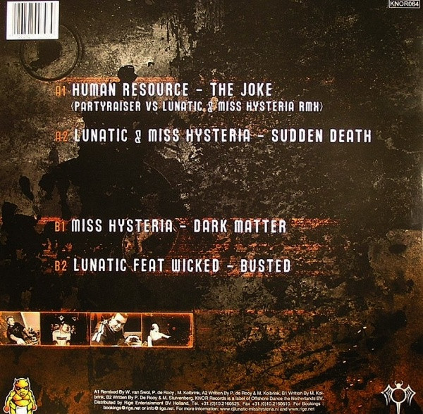 The Joke EP back cover