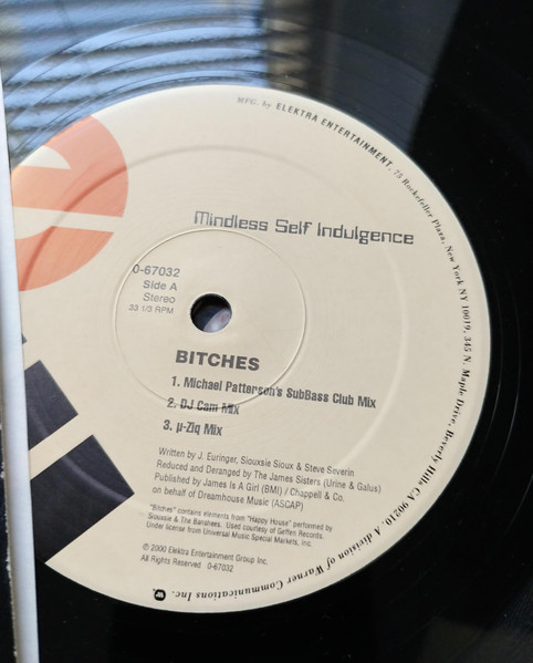 Bitches / Molly front label