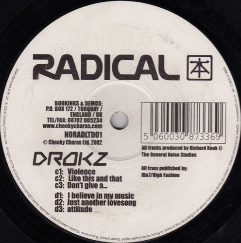 Legal Drokz back cover