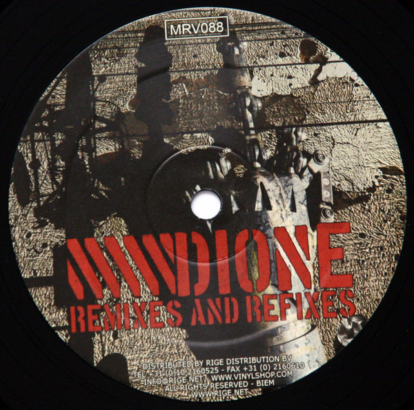 Remixes And Refixes back label