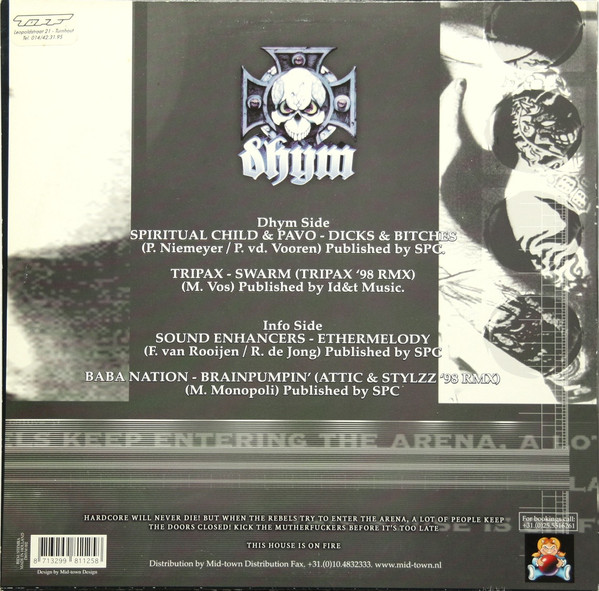 Peaz To Eaz EP back cover