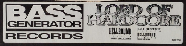 Hellbound / Go Bezerk back label