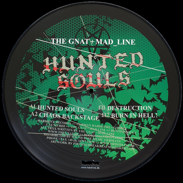 Hunted Souls front label