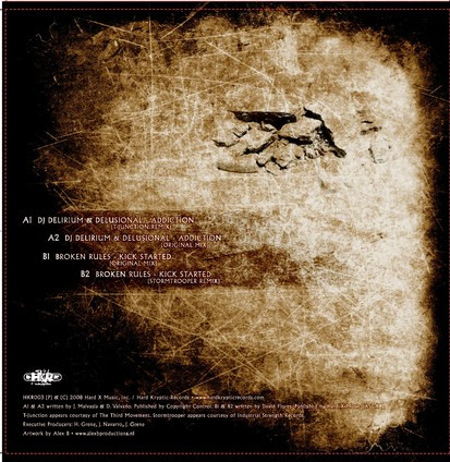 Kick Start The Addiction back cover