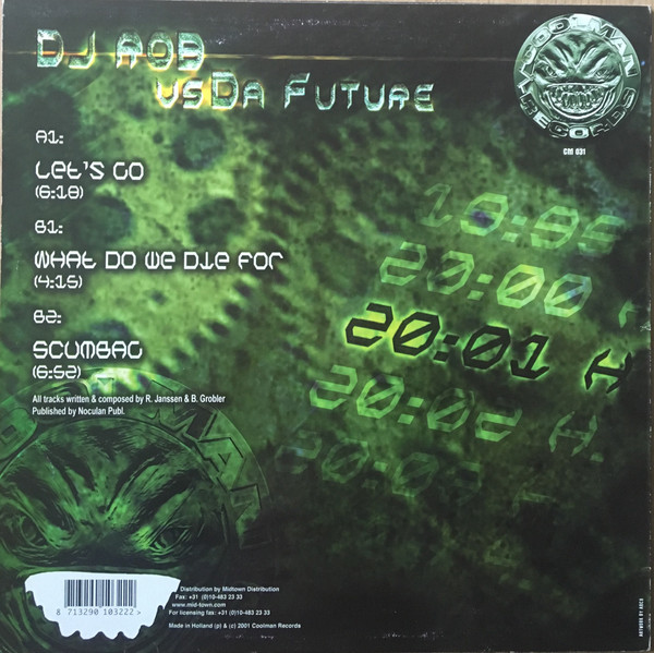 20:01 H. E.P. back cover