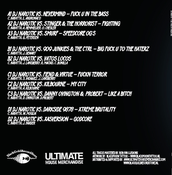 The Voice Of Speedcore back cover