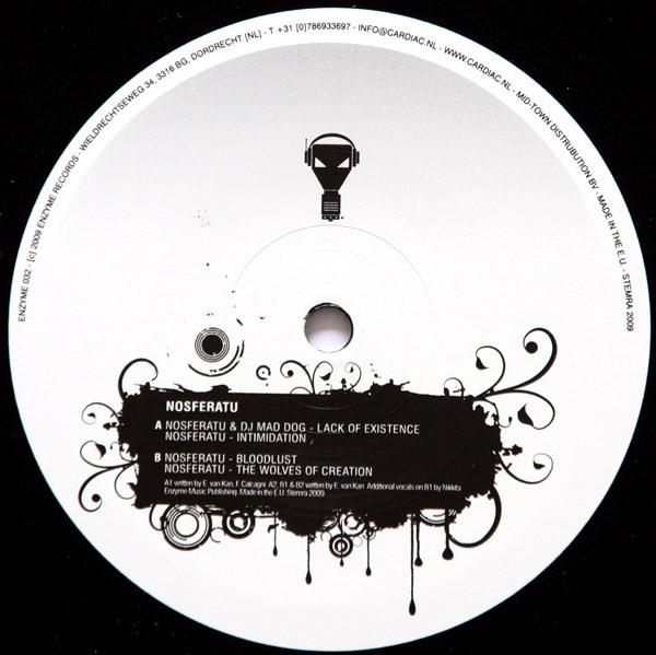 Nocturnal By Nature front label