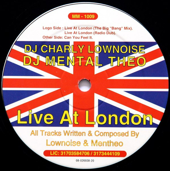 Live At London front label