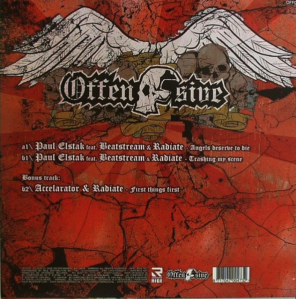 Angels Deserve To Die front label