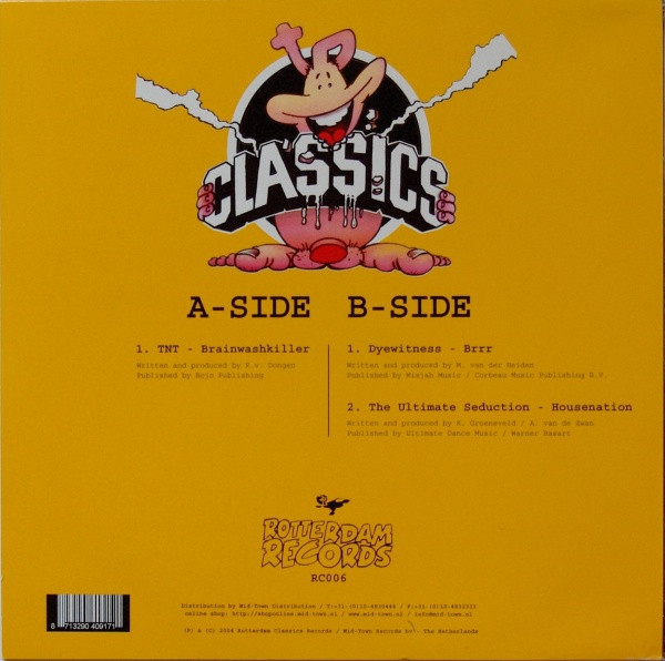 Old School Classics Limited Edition Volume 3 back cover