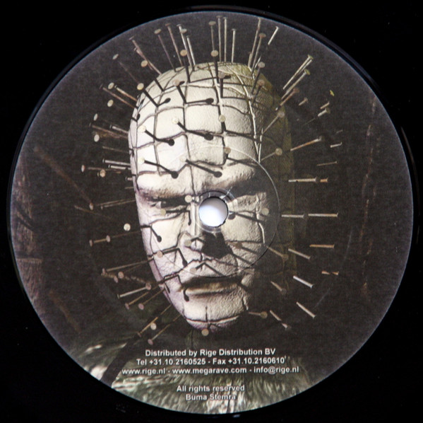 Hellraiser E.P. back label