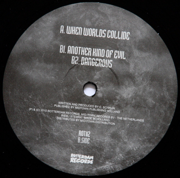 When Worlds Collide front label
