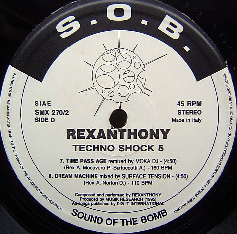 Techno Shock 5 (Future Shock) back label