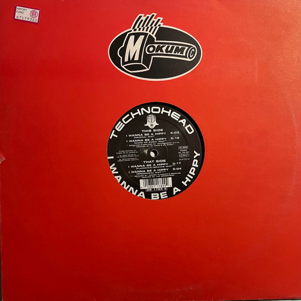 I Wanna Be A Hippy front label