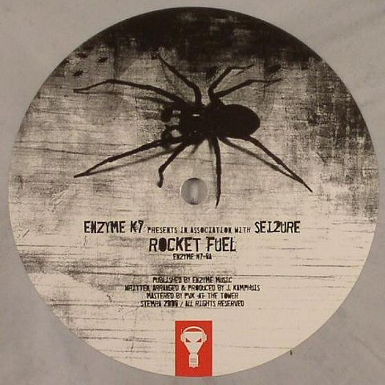 Rocket Fuel / Touched By God front label
