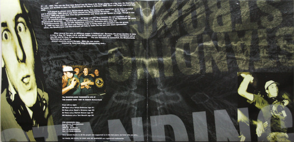 Standing Strong front label