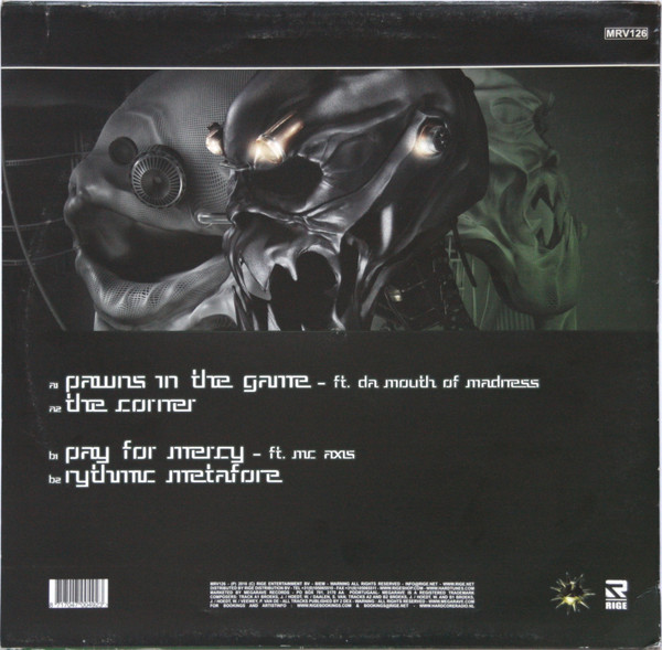 Pawns In The Game back cover