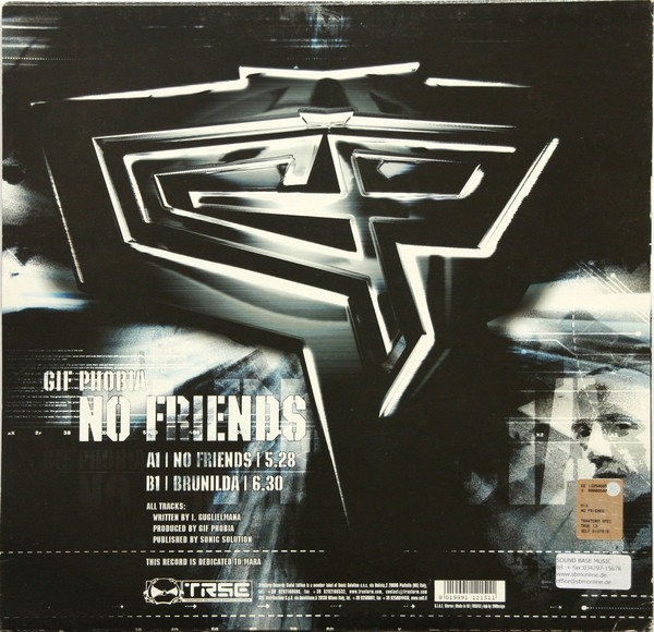 No Friends back cover