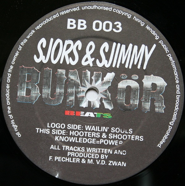 Wailin' Souls front label