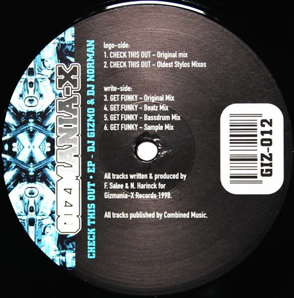 Check This Out EP front label