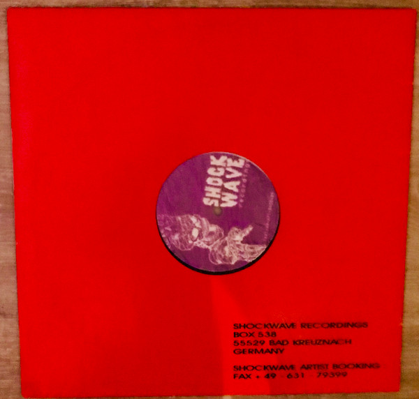 X-Treme House E.P. back label