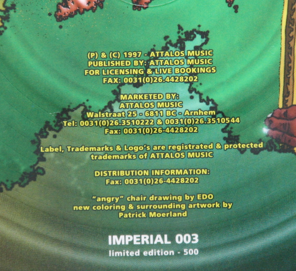 Imperial Mastery E.P. front label