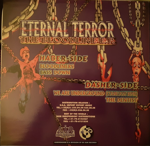 The Bloodline E.P. back cover