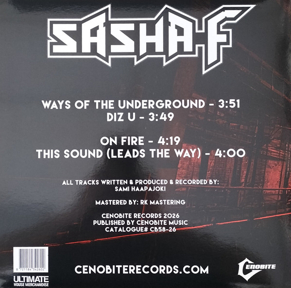 Ways Of The Underground back cover