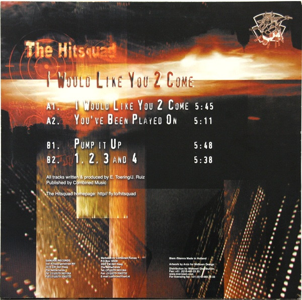 I Would Like You 2 Come back cover